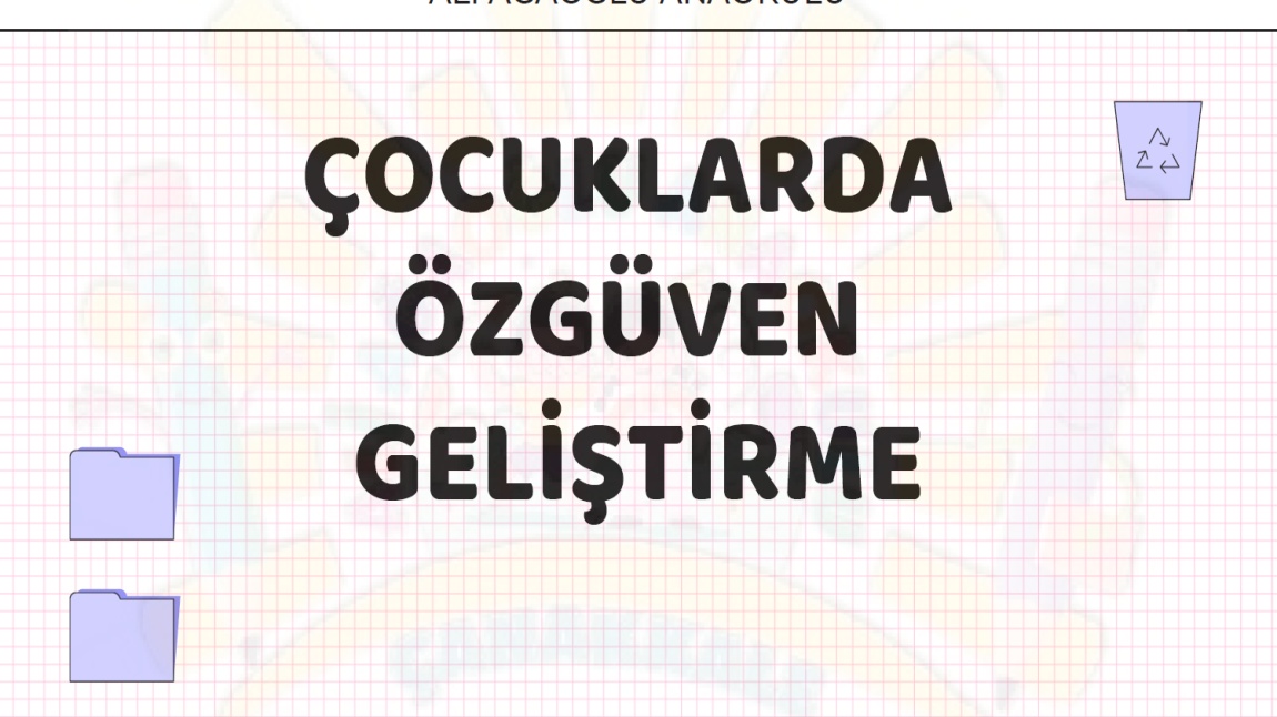 Çocuklarda Özgüven Geliştirme